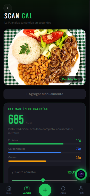 Scan de Calorías